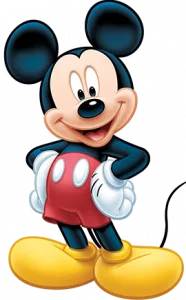 Topolino personaggio dei cartoni animati