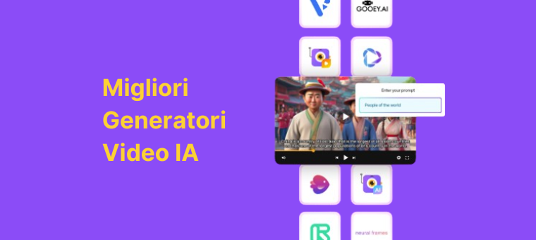 migliori generatori video IA